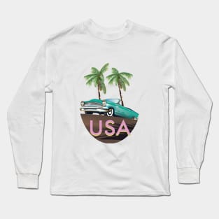 USA Tropical Long Sleeve T-Shirt